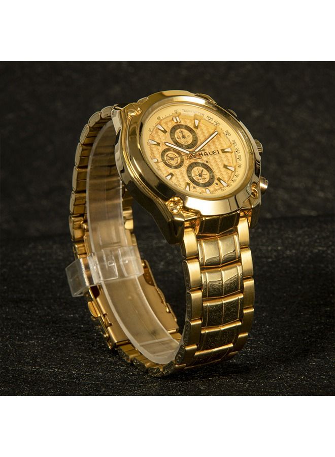 HALEI Harley Men's Business Waterproof Quartz Watch - Image 4