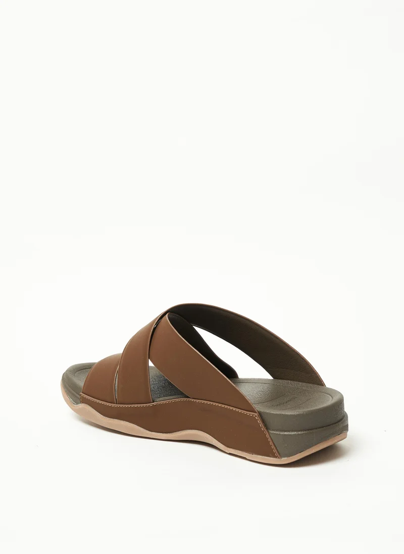 Geoomnii Geoomnii Mens Arabic Sandals Brown