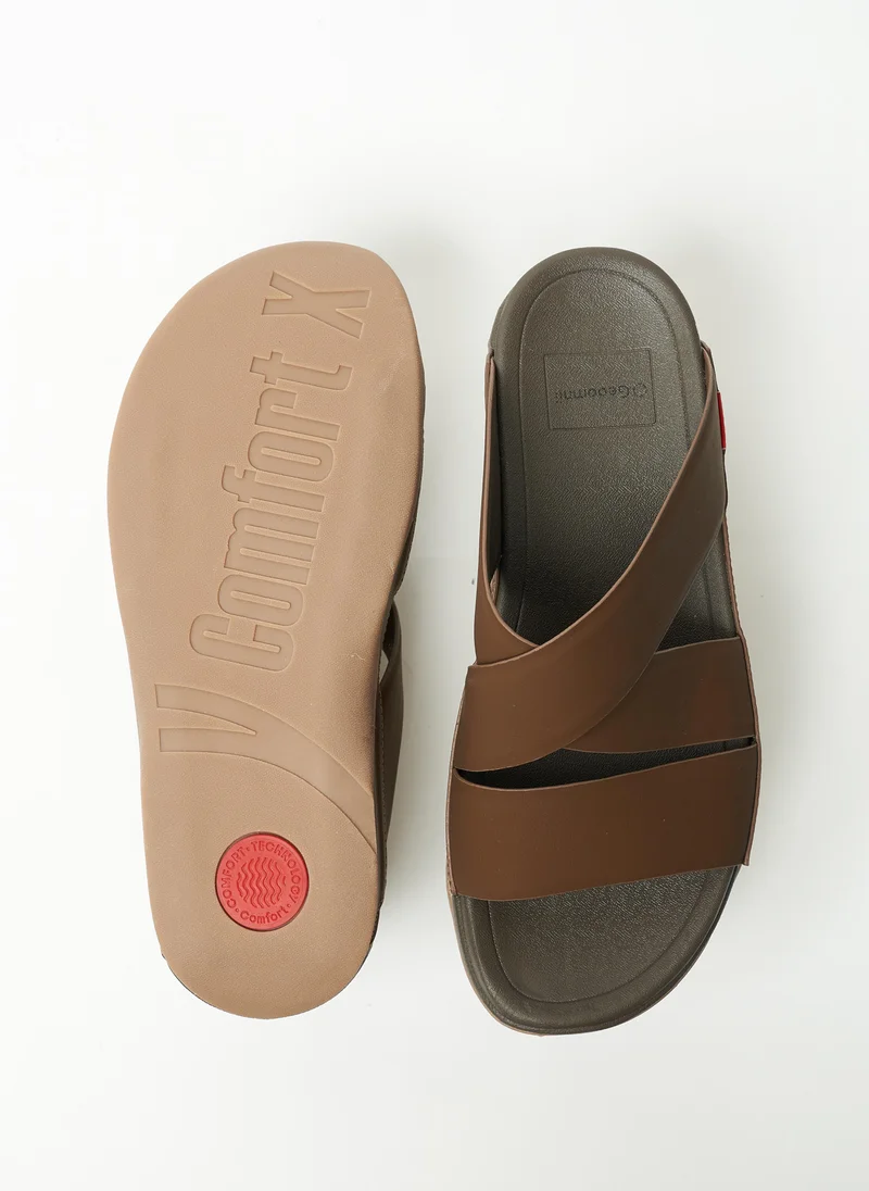 Geoomnii Geoomnii Mens Arabic Sandals Brown