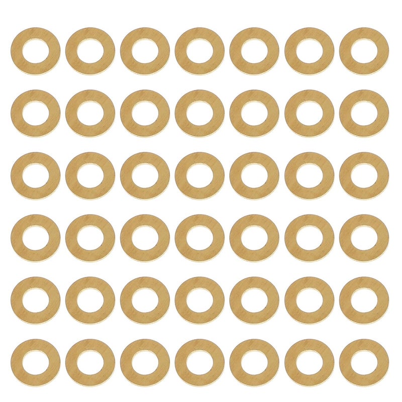 Ergonomic build 50pcs 12mm×24mm×2mm Flat Brass Copper Sealing Washers Kit, Round Crush Hardware Fasteners for Electrical Connections and Mounting Applications All season compatible build Field test upgraded craftsmanship Multi stock guarantee supply Water rust proof All space matching look Multi-purpose fine material Sufficient order stock Diverse purchase options Odor resistant All environment compatible One piece build Daily repeated use trusted quality Economical varied design options Wide use compliant quality Wide range compatible material Long term storage compatible Medium weight Home & professional compatible Assorted color options Polished safe edge Bug proof seal Simple multifunctional build Gulf standard sizing alternatives Protective coating - Image 1