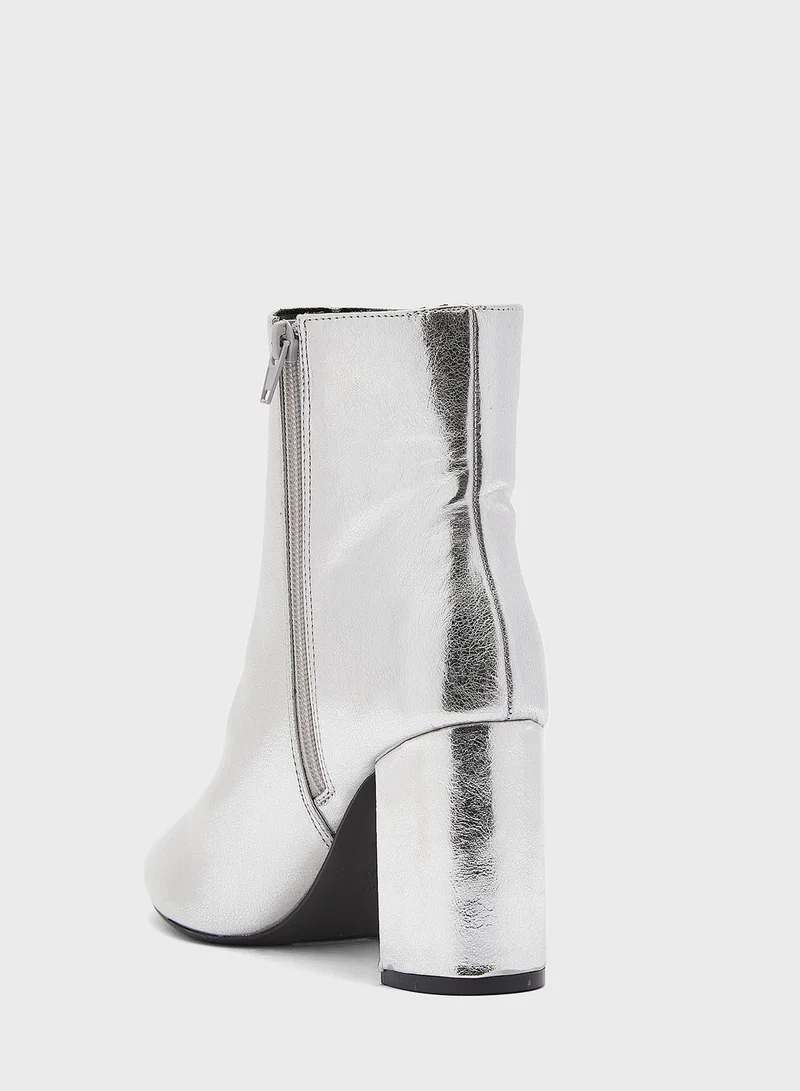 NEW LOOK Mid Heel Ankle Boots