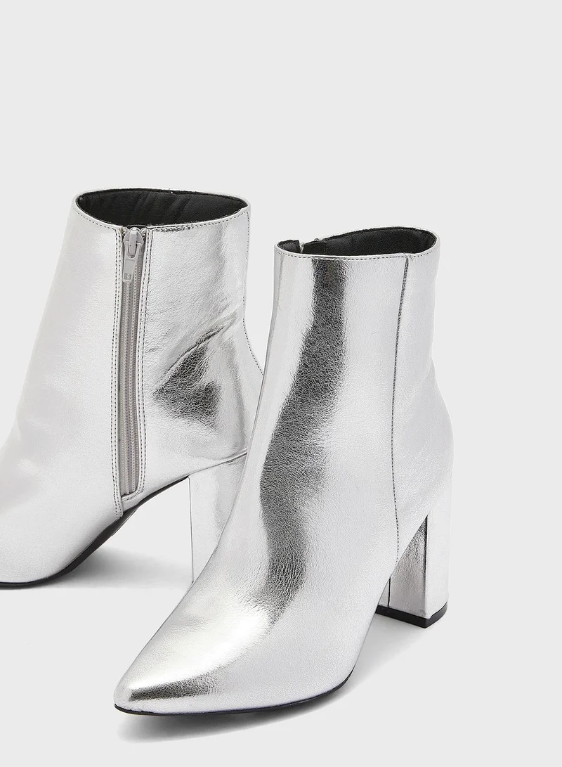 NEW LOOK Mid Heel Ankle Boots