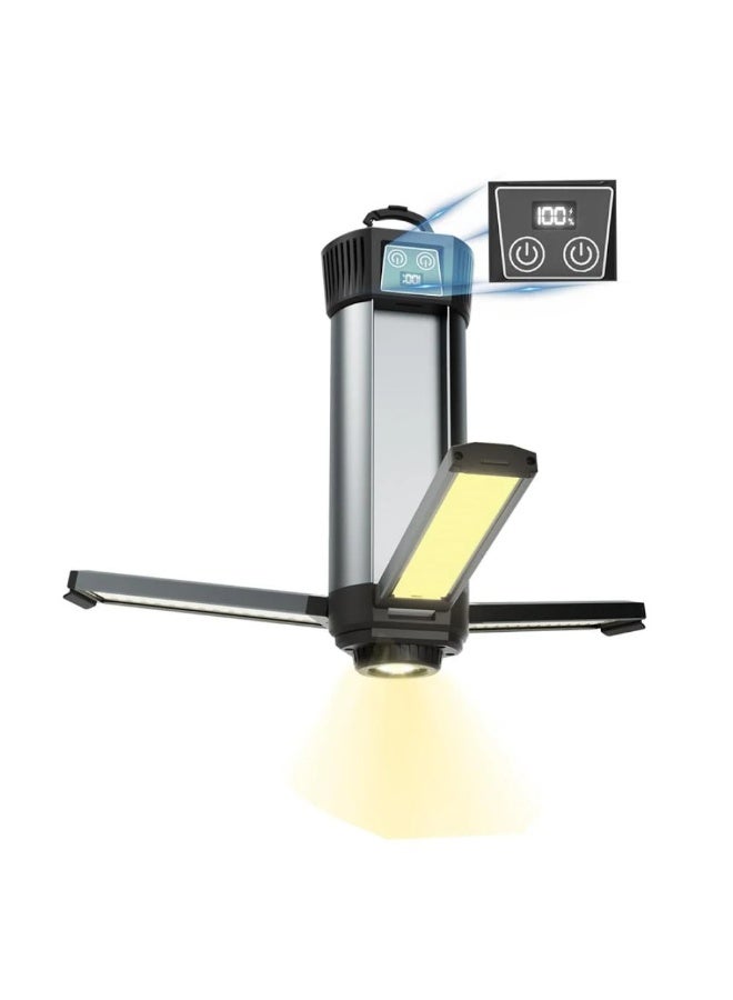 Biki Ultra-Bright Foldable LED Camping Light with Power Bank - Image 4