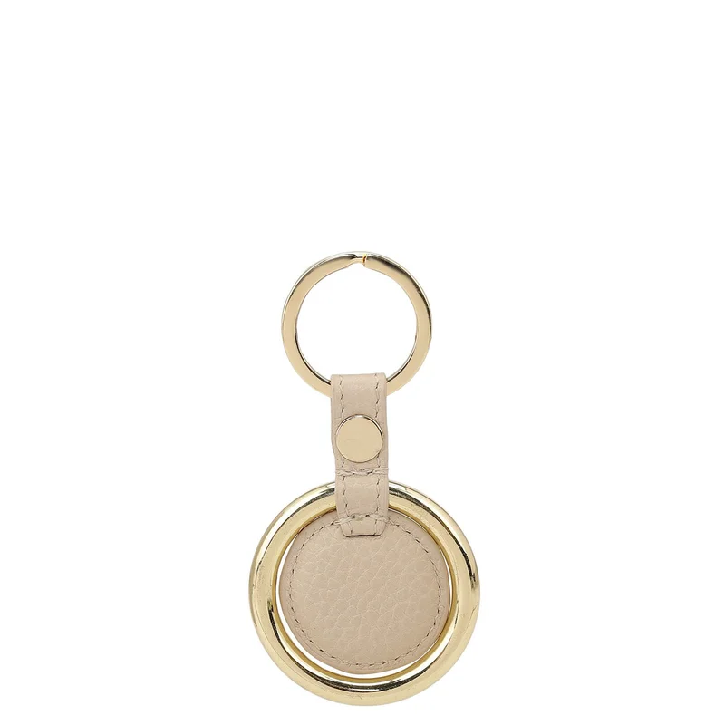 Da Milano Dove Wax Leather Key Chain - Dove  | Best Price UAE