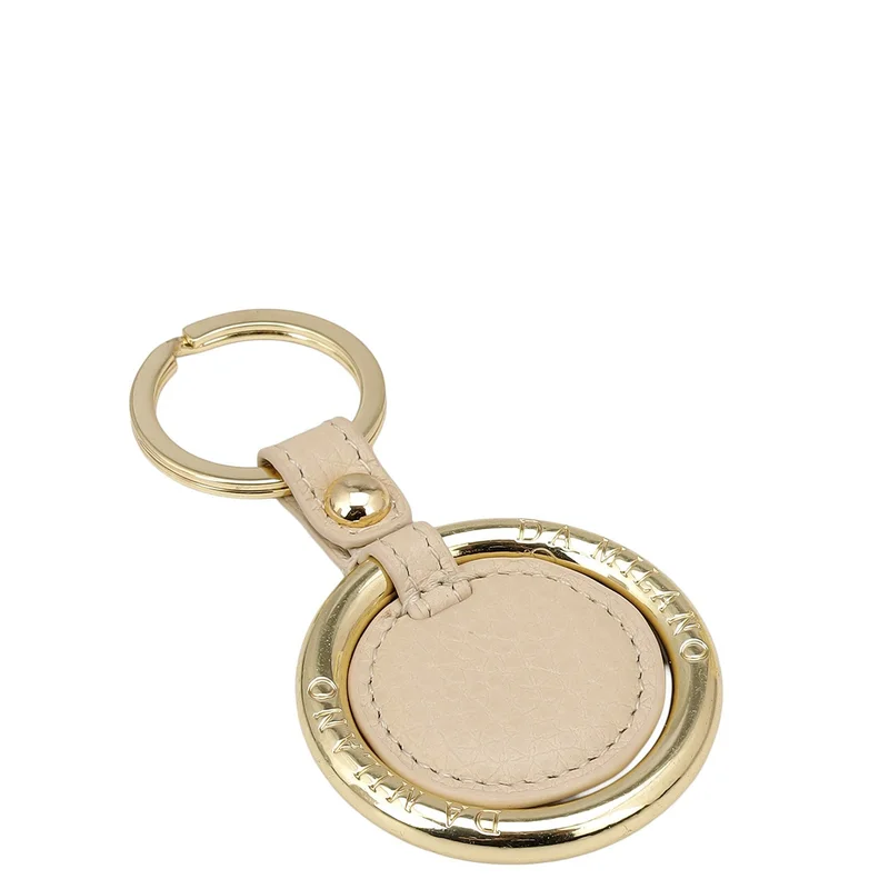 Da Milano Dove Wax Leather Key Chain - Dove  | Best Price UAE