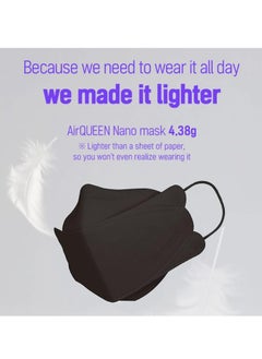 Air QUEEN Air QUEEN 3 Layer Nano Filter Mask for Adults  - Image 4