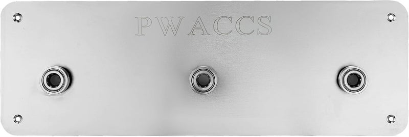 PWACCS حامل بندقية الرغوة – حامل لطرف فوهة غسالة الضغط | قابل للتثبيت على الجدار، مصنوع من الفولاذ المقاوم للصدأ، يتناسب مع موصلات سريعة بقطر 1/4 بوصة، رف تخزين لملحقات غسالة الضغط - Image 5