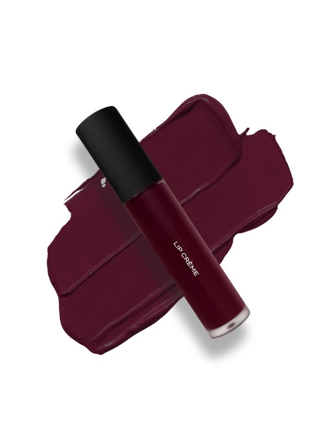 Ruby's Organics Liquid Lipstick, Smooth Cream Texture- Weightless, Highly Pigmented, Soft Velvet Finish, Long Lasting Rich Color, Non-Drying, All Skin Types, Silicon and Paraben Free-Blackberry, 6.5ml - Image 1