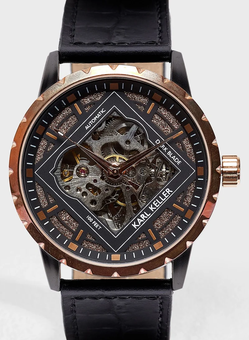 KARL KELLER Dark Blade Watch