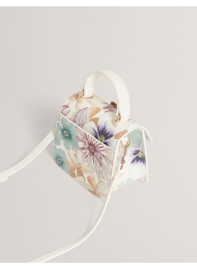 Ted Baker Petal Print Mini Top Handle Rose Detail - Image 4