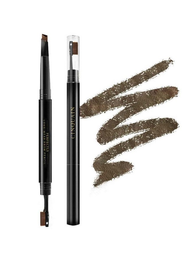 Shills Professional Eyebrow Pencil Eyebrow Color Long Lasting Eyebrow Pencil Eyebrow Brown Pencil Makeup Waterproof Brow Pencil 2 Count (2 Flax Brown) - Image 1