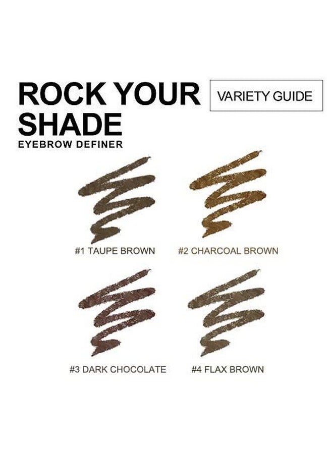 Shills Professional Eyebrow Pencil Eyebrow Color Long Lasting Eyebrow Pencil Eyebrow Brown Pencil Makeup Waterproof Brow Pencil 2 Count (2 Flax Brown) - Image 3