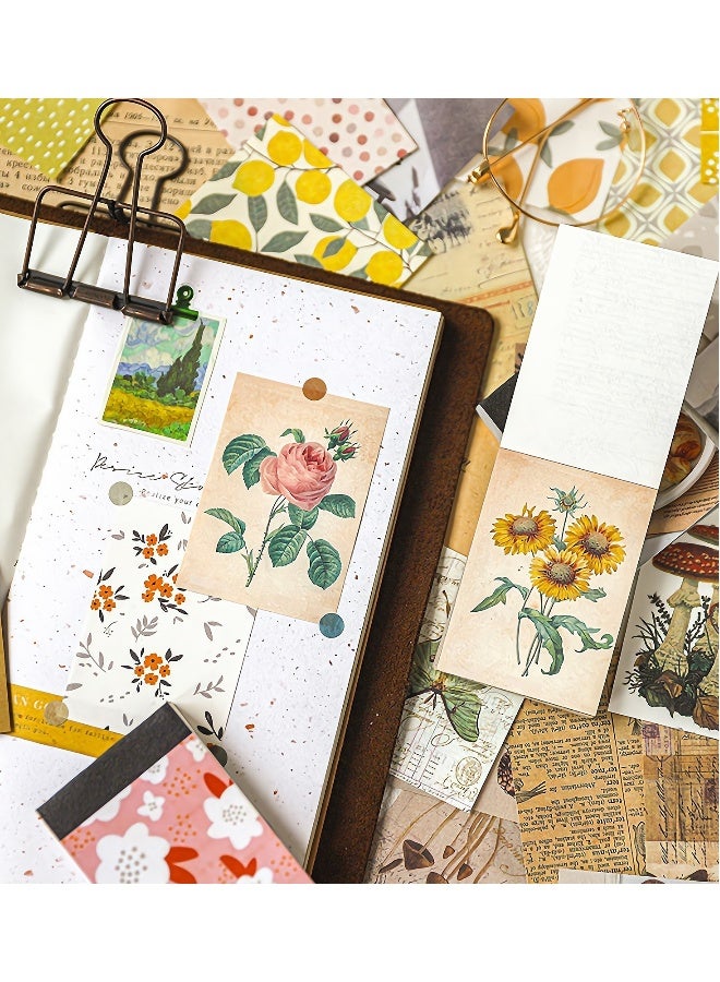 Generic Vintage Scrapbook Stationary Papers for Arts and Crafts Decorative Note Writing and Planner 3 Unique Styles for Aesthetic Room Decor  - Image 4
