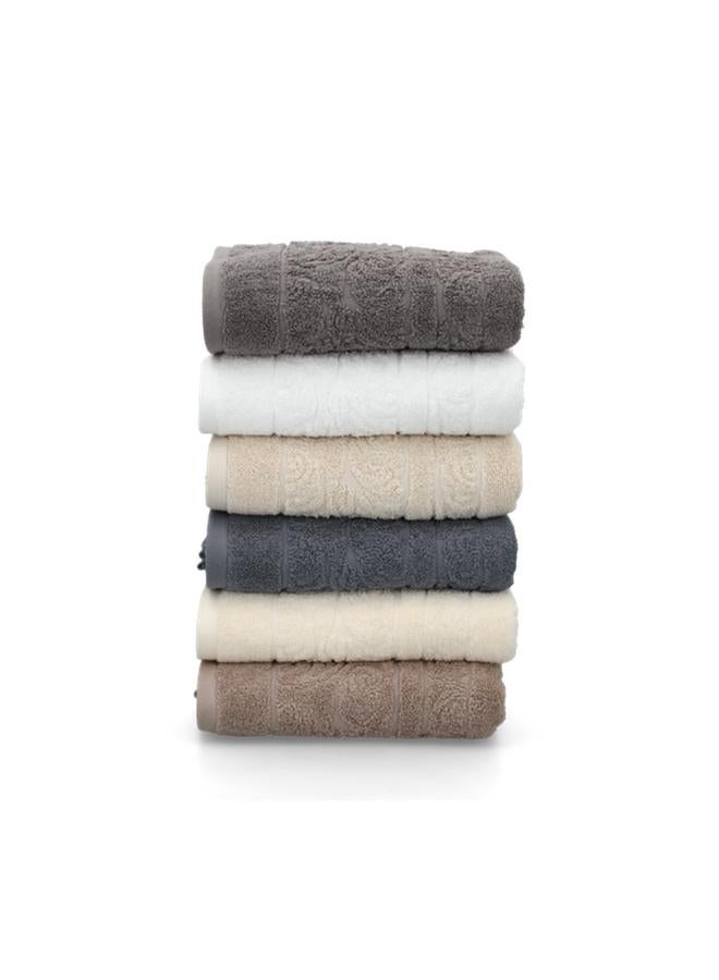 Cannon Soft Highly Absorbent And Quick Drying Bath Towel Ivory 70 X 140Cm - Image 4