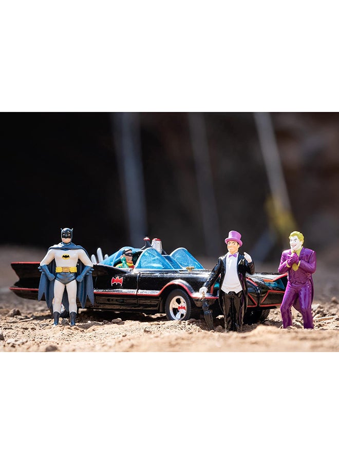 JADA - BATMAN 1966 CLASS. BATMOBILE DELUXE 1:24