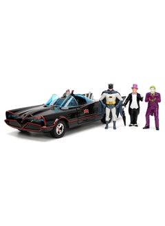 JADA JADA - BATMAN 1966 CLASS. BATMOBILE DELUXE 1:24  - Image 1