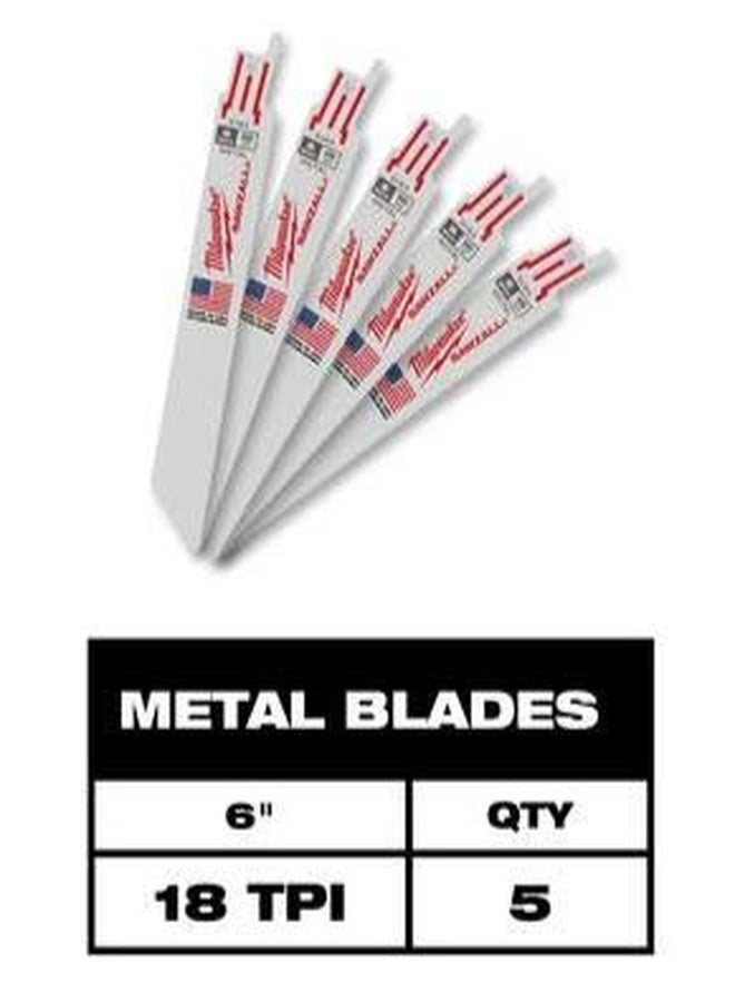 Milwaukee 49-22-1110 U 10 pc Sawzall Blade Kit with Case + 10 Free Blades - Image 3