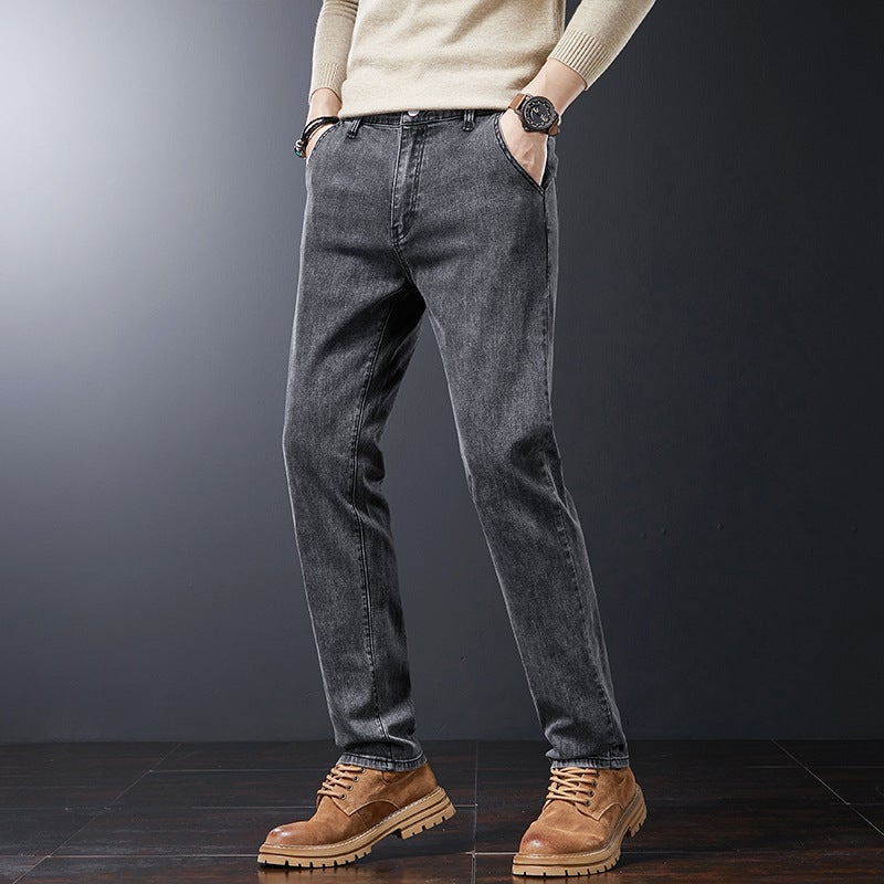 Unisex Classic Denim Jeans Loose Fit Daily Outdoor Wear - Image 4