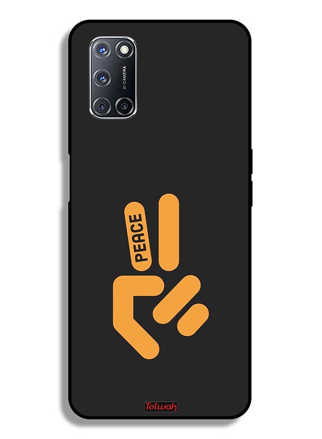 Tolwak Oppo A92 Protective Case Cover Peace - Image 1