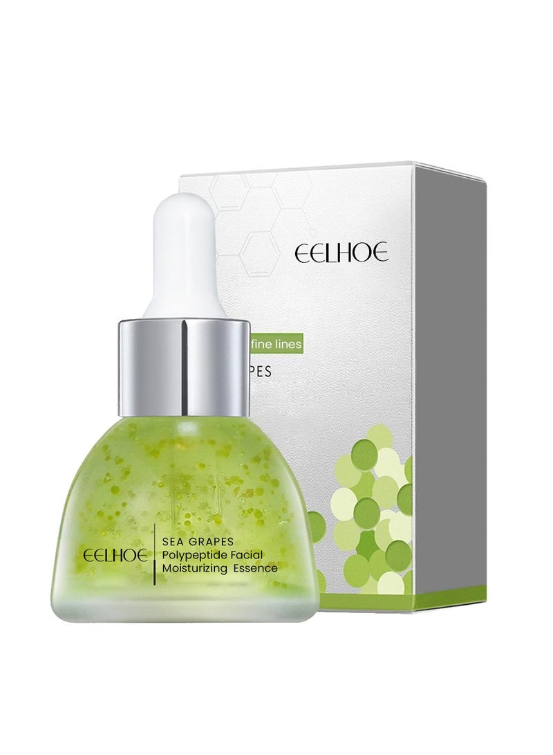 EELHOE Sea Grape Anti-Wrinkle Essence Facial Serum, Hydrating and Moisturizing Anti-Aging Serum – Shrinks Pores, Smooths Skin, Reduces Wrinkles & Fine Lines – Suitable for All Skin Types 35ml - Image 1