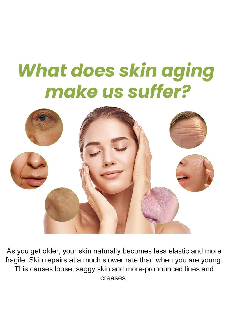 EELHOE Sea Grape Anti-Wrinkle Essence Facial Serum, Hydrating and Moisturizing Anti-Aging Serum – Shrinks Pores, Smooths Skin, Reduces Wrinkles & Fine Lines – Suitable for All Skin Types 35ml - Image 3