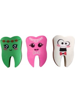 Vulli Tooth Shaped Eraser 3 Pieces  - Image 5