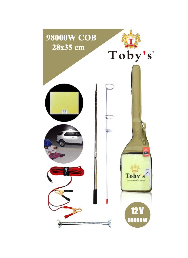 Toby's - 12V DC Sanara Camping Light 98000W, White Best For Outdoor Lights - Image 1