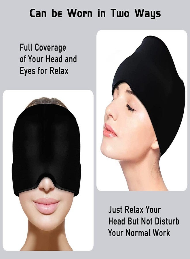 MOHAK Relief Cap, Upgraded Odorless Migraine Ice Head Wrap, Headache Relief Hat for Migraine, Fitting Head Gel Ice Cap - Image 5