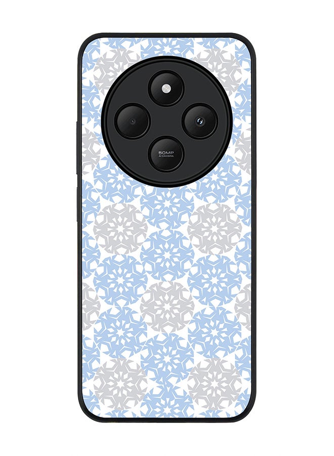 Stylizedd For Xiaomi Poco C75 Case,Slim fit Camera Protection, Shockproof Thin Phone cover - Frozen Snowflakes - Image 1