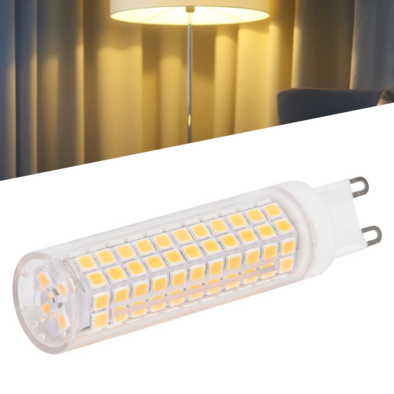 G9 LED Bulb 15W Dimmable No Flicker Corn Bulb - 50,000 Hours Long Life Energy Saving Bulb for Home Indoor Lighting Fixtures Like Pendant Ceiling Table Lamps - Image 5