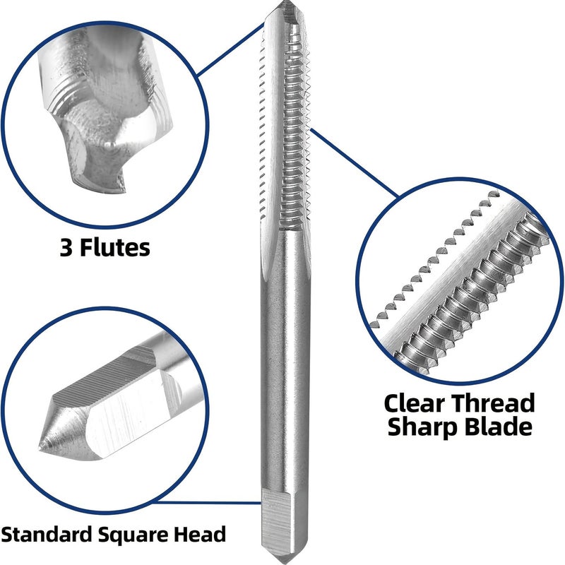 Two Pieces M2 M6 HSS Wire Cone Thread Taps High Quality Sharp Drilling Quick Use Tap - Image 5