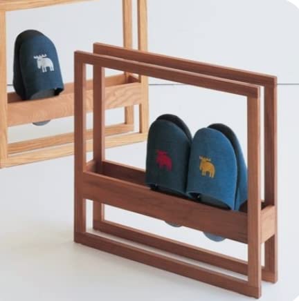 IThree Wooden Multiple Bamboo Wooden Shoe Rack Slipper Stand Chappal Shelf Household Storage Holder Solid sheesh Wood - Image 2