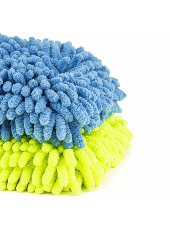 Zwipes Chenille Microfiber Premium Scratch-Free Car Wash Mitt, 2-Pack, Color may vary - Image 2