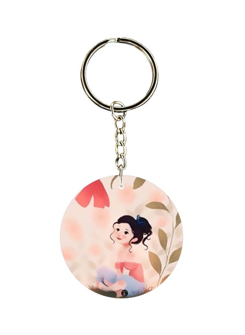 RKN Double Side Printed Keychain