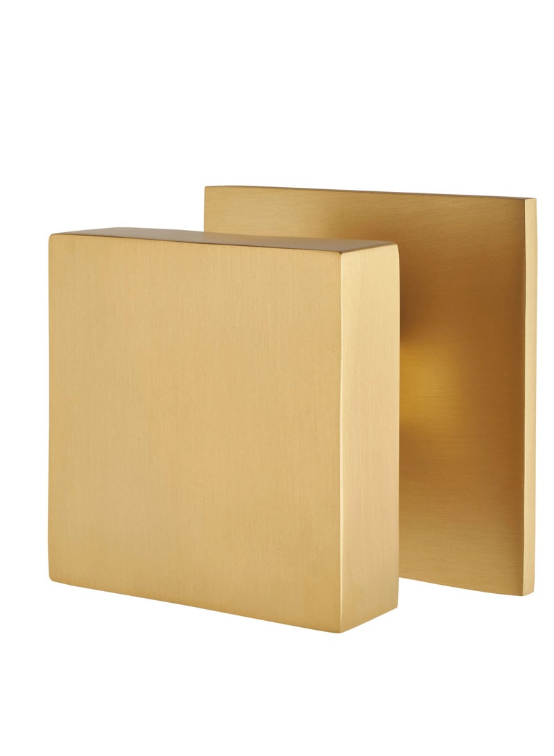 tucra External door handle in a square shape golden - Image 1