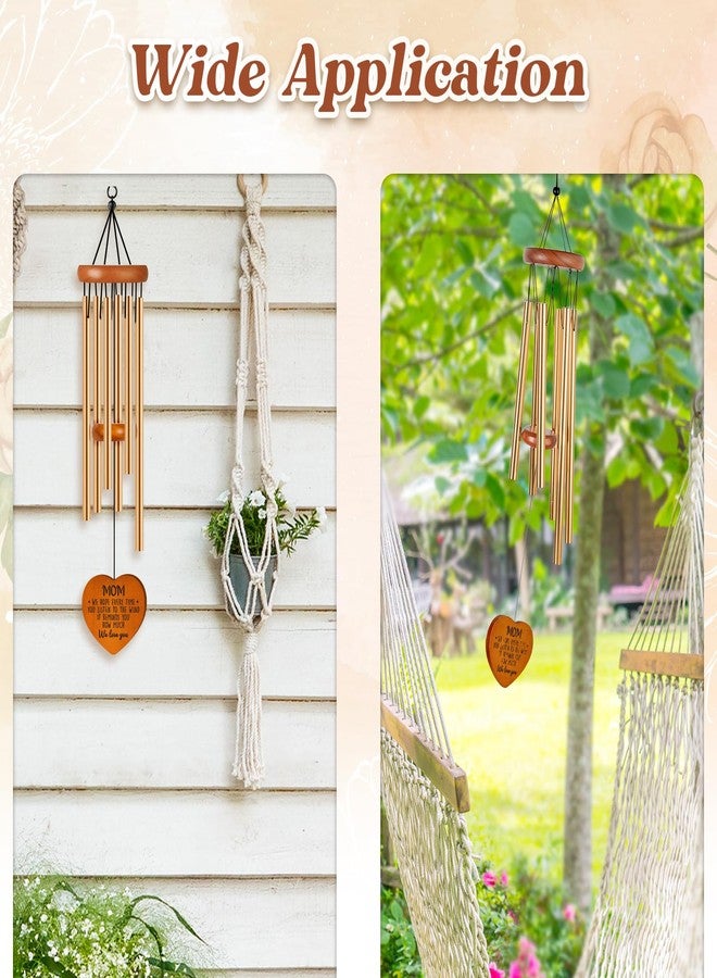 Damaigiift Gifts for Mom, Mom Gifts Wind Chimes, Mom Birthday Gifts from Daughter Son, Unique Mom Gift for Mothers Day, Thanksgiving, Christmas, Birthday - Image 4