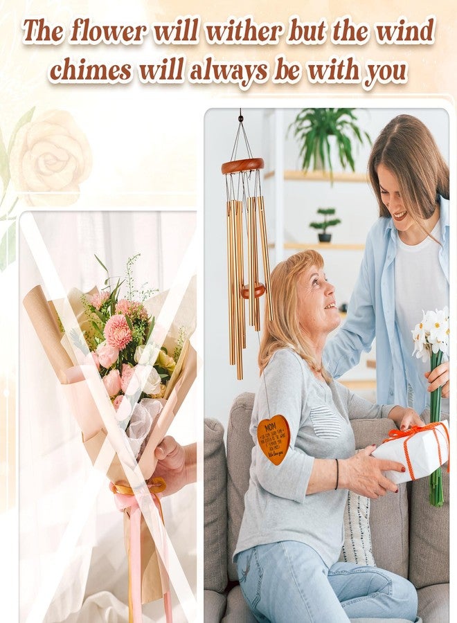 Damaigiift Gifts for Mom, Mom Gifts Wind Chimes, Mom Birthday Gifts from Daughter Son, Unique Mom Gift for Mothers Day, Thanksgiving, Christmas, Birthday - Image 3