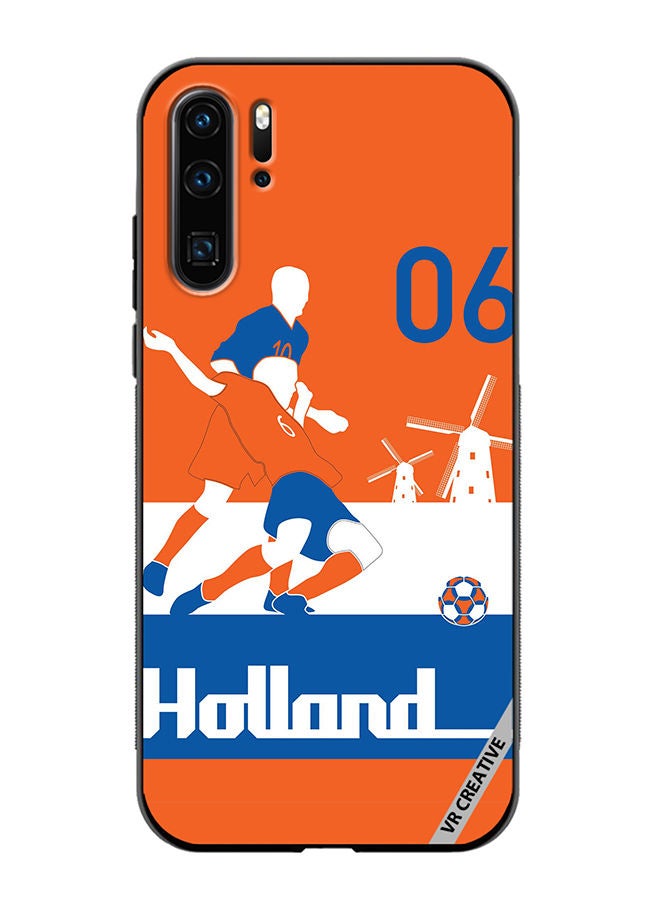 VR CREATIVE Protective Case Cover For Huawei P30 Pro Holland Football Soccer Players Design Multicolour - Image 1