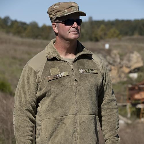 Propper Men’s, Gen Iii Fleece Jacket, Tan, X-Large/Short - Image 4