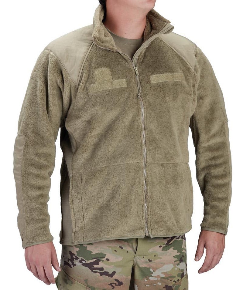 Propper Men’s, Gen Iii Fleece Jacket, Tan, X-Large/Short - Image 1