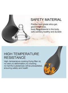 Silicone 12 Pieces In 1 Set Silicone Kitchen Accessories Cooking Tools Kitchenware Silicone Utensils With Wooden Handles  - Image 5