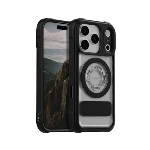 ROKFORM Crystal Case Compatible with iPhone 17 Pro Magnetic Cover Clear - Image 1