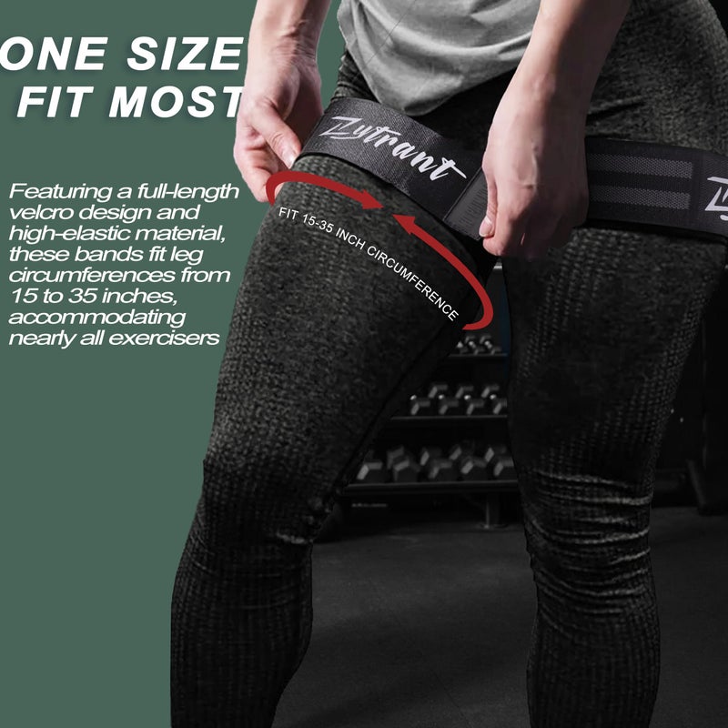 Zytrant BFR Occlusion Bands for Women Legs Glutes Hip Building, Comfortable Elastic Booty Bands for Blood Flow Training Workouts Fast to Lift Your Butt,Squat,Thigh,Fitness - Image 4