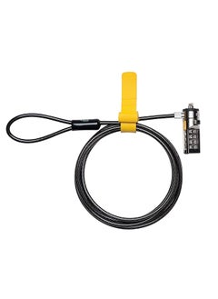 Combination Laptop Lock Ultra Black 6014964