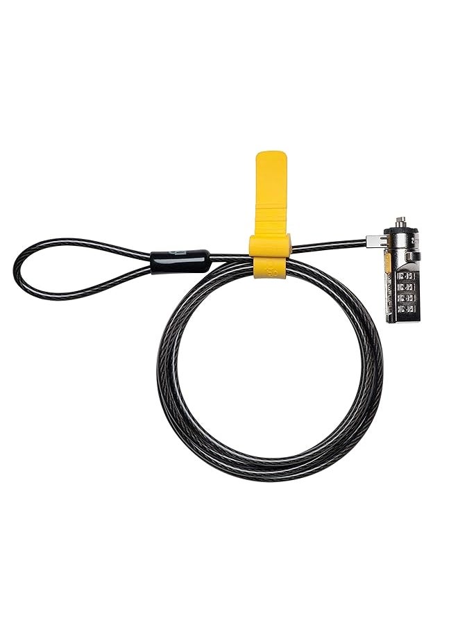Kensington - Combination Laptop Lock Ultra Black 6014964 - Image 1