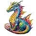 Jigfoxy Wooden Puzzles for Adults Dragon Wood Puzzle for Adults Unique AnimalShaped Wooden Jigsaw Puzzle Christmas Thanksgiving Gifts for Family and Friends M122 105in200pcs - Image 2