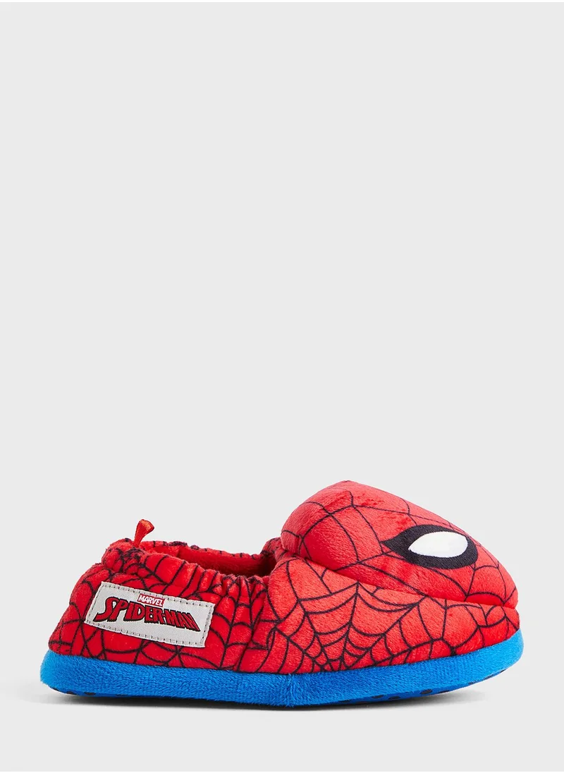 H&M Kids Spiderman Printed Slip Ons