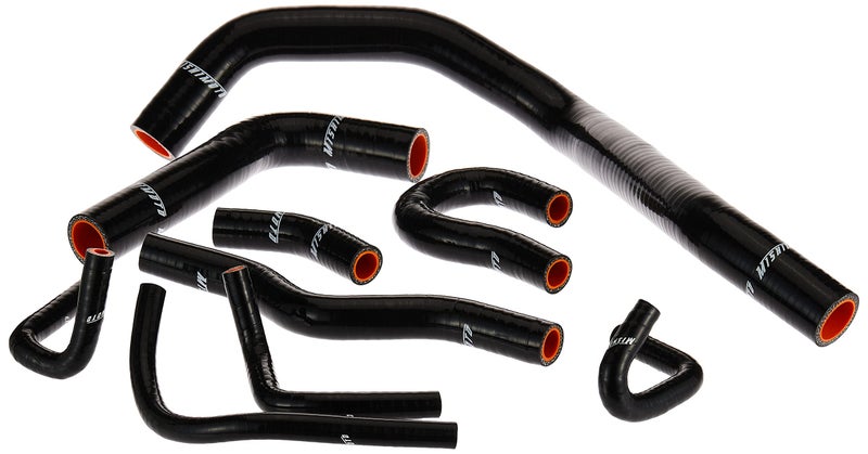 Mishimoto MMHOSECIV88BK Silicone Radiator Hose Kit Fits Honda Civic 19881991 Black