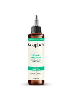 Soapbox Scalp Soother, Scalp Soothing Treatment with Tea Tree Oil & Hyaluronic Acid to Sooth Irritated, Itchy, Sensitive Scalp and Hydrate Hair Vegan, Cruelty, Paraben, Gluten and Sulfate Free, 5oz  - Image 1