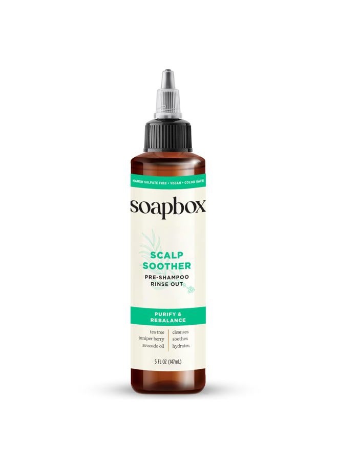 Soapbox Scalp Soother, Scalp Soothing Treatment with Tea Tree Oil & Hyaluronic Acid to Sooth Irritated, Itchy, Sensitive Scalp and Hydrate Hair Vegan, Cruelty, Paraben, Gluten and Sulfate Free, 5oz - Image 1